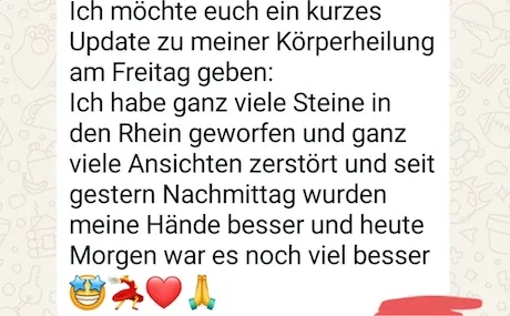 Screenshot einer Kundenstimme zum No Limits Intensivkurs (7)